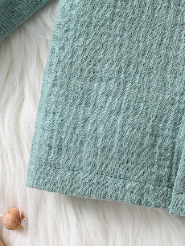 Conjunto de 2 piezas para bebé y niños pequeños, sweater y mono