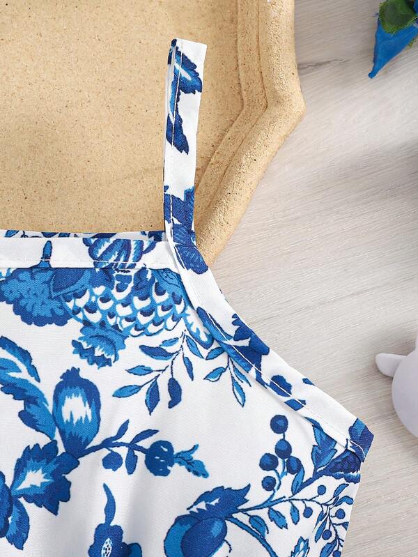 Set de 2 piezas para bebé y niñas pequeñas, vestido y sombrero