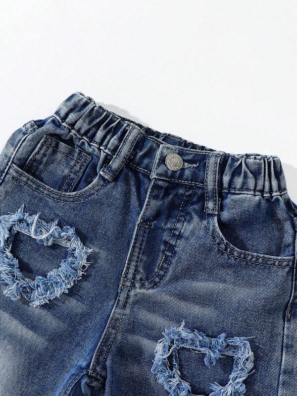 Pantalones anchos para niñas pequeñas