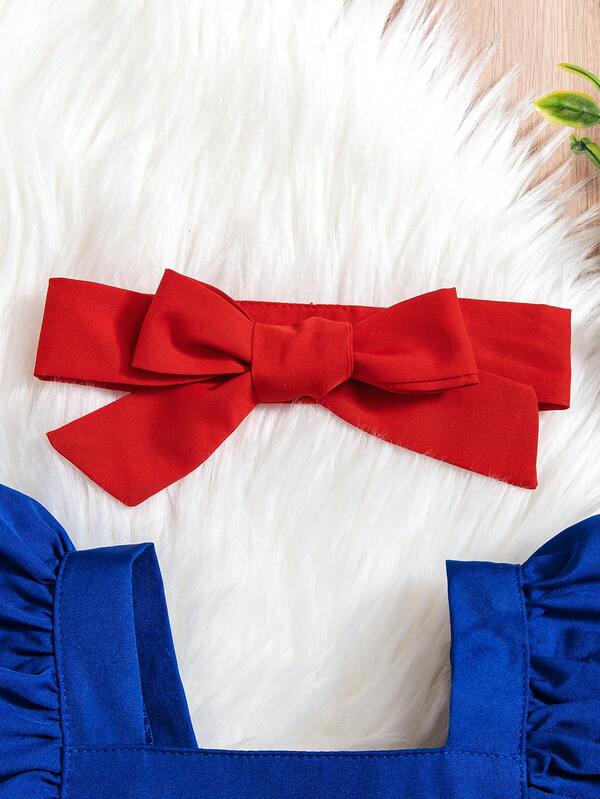 Vestido estilo Blancanieves para bebé y niñas pequeñas