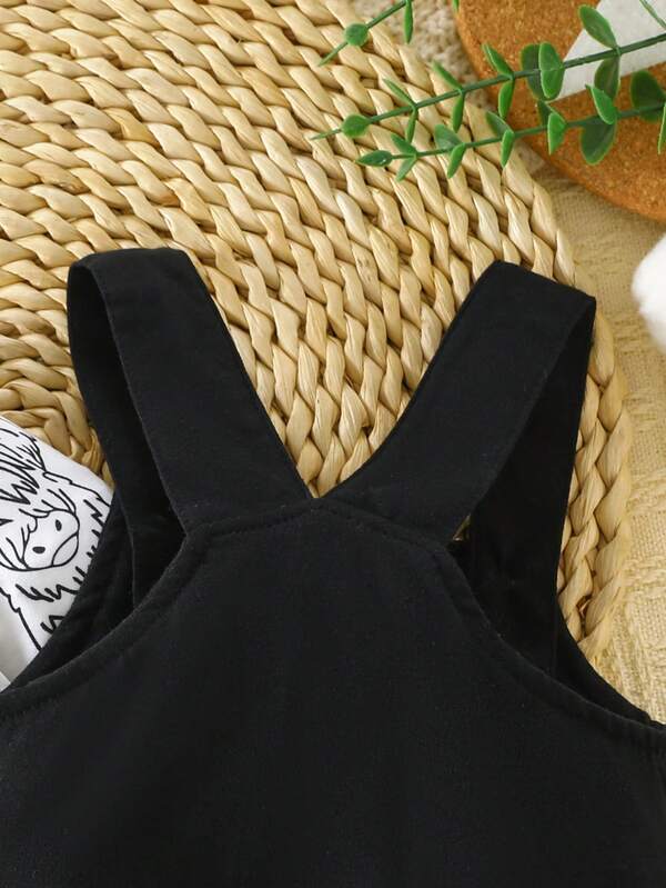Conjunto de 2 piezas para bebé y niños pequeños, body y braga