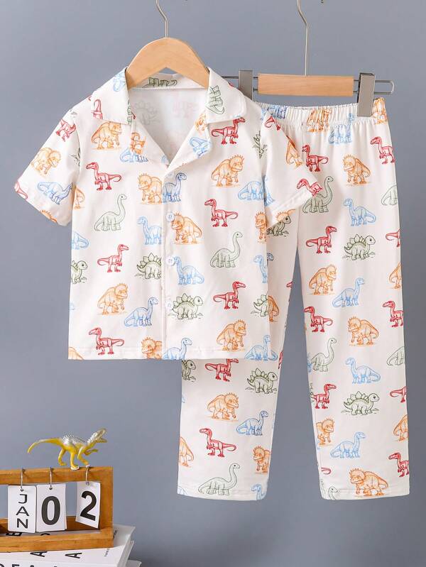 Conjunto de 2 piezas para bebé y niños pequeños, camisa y mono