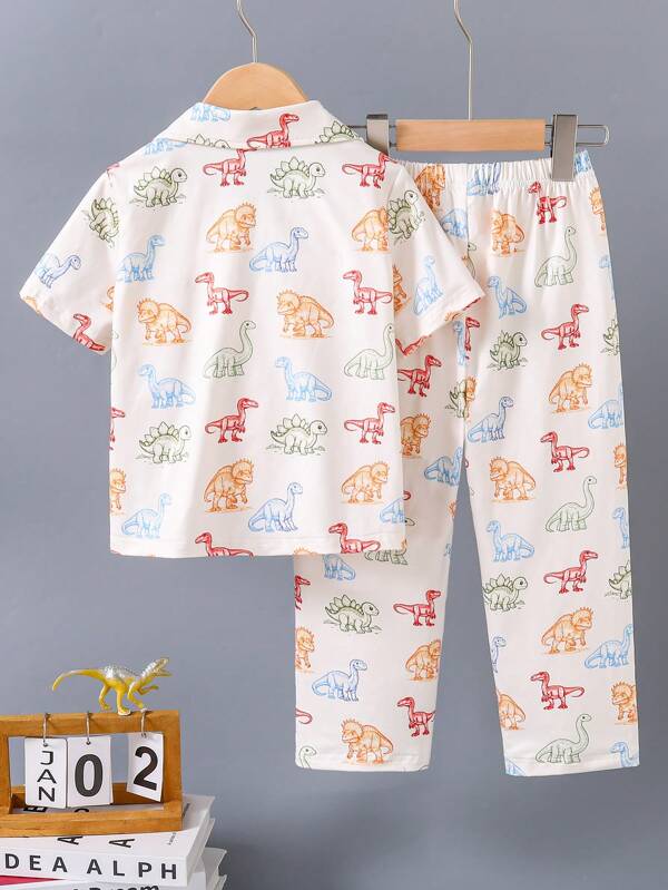 Conjunto de 2 piezas para bebé y niños pequeños, camisa y mono