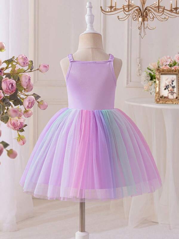 Vestido con tutú para bebé y niñas pequeñas