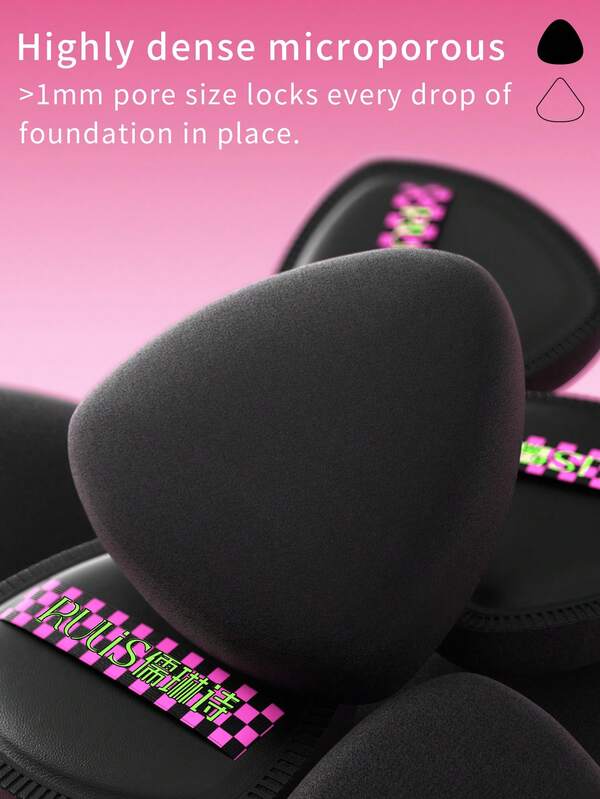 Esponja difuminado de maquillaje con estuche