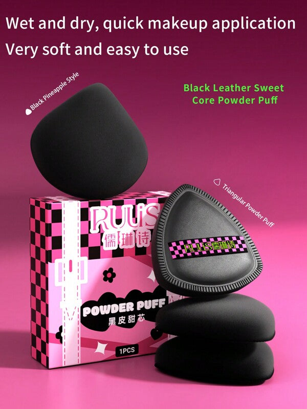 Esponja difuminado de maquillaje con estuche