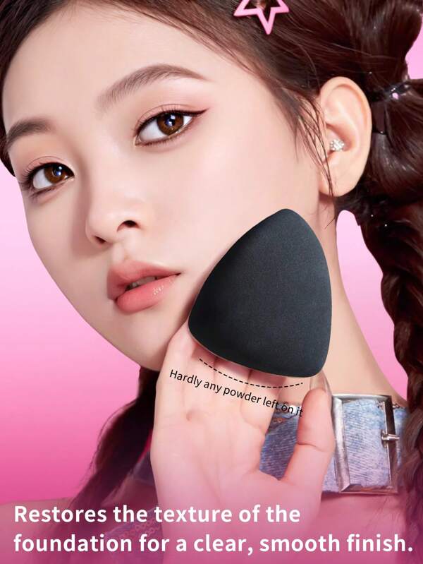 Esponja difuminado de maquillaje con estuche