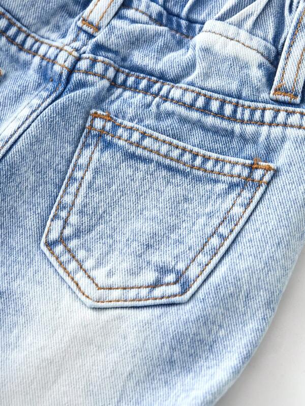 Short desgastados para bebé y niños pequeños