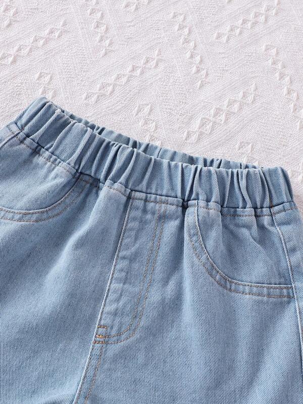 Set de 3 shorts para niñas pequeñas