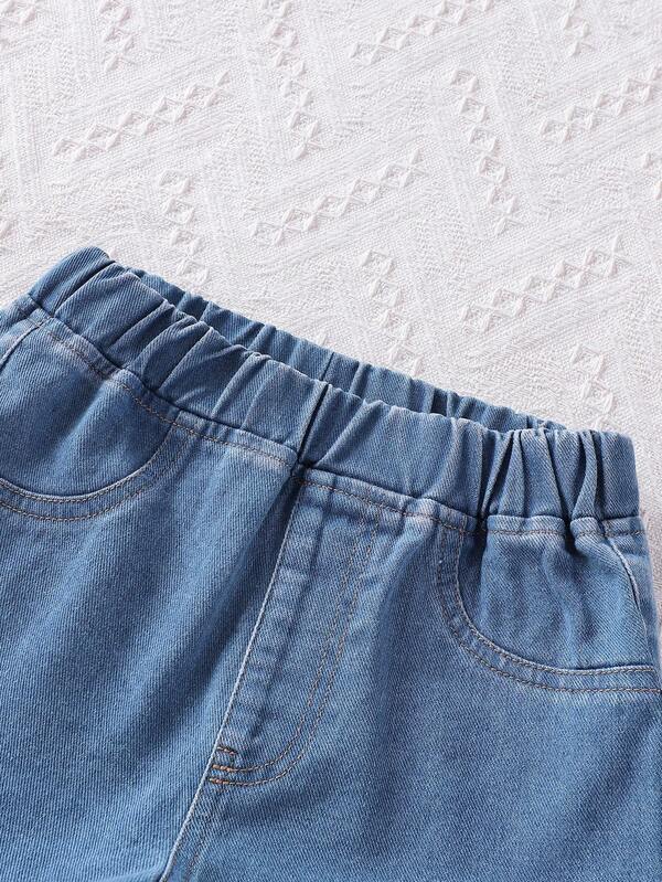 Set de 3 shorts para niñas pequeñas