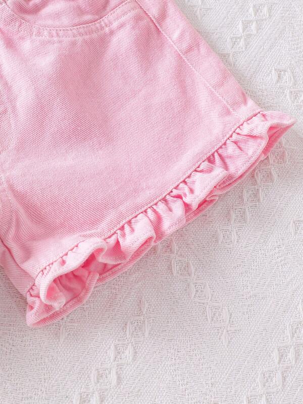 Set de 3 shorts para niñas pequeñas