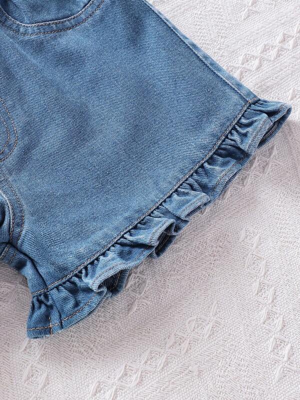 Set de 3 shorts para niñas pequeñas