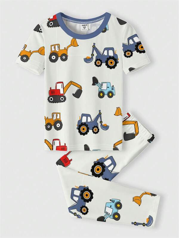 Conjunto de 2 piezas para bebé y niños pequeños, franela y mono