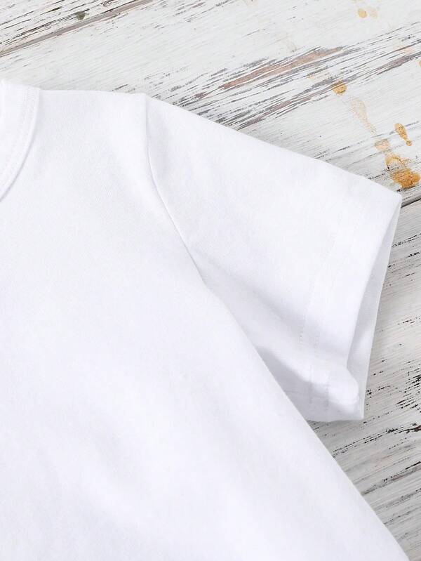 Franela de 1er año para niño pequeño