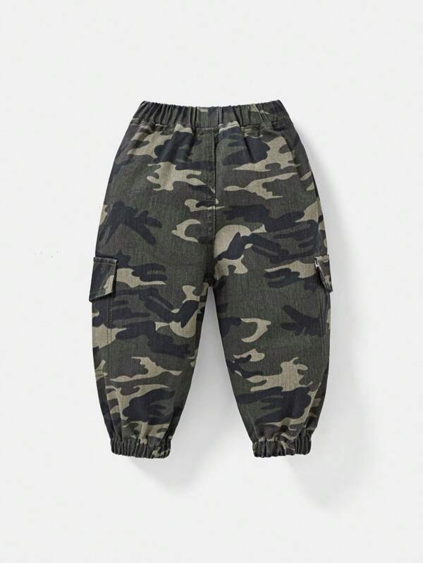 Pantalón de camuflaje bebé y niño pequeño