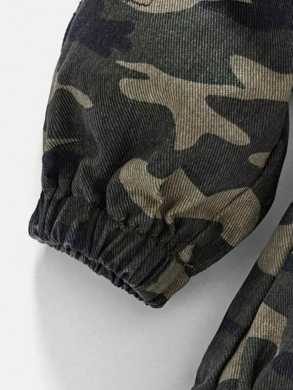 Pantalón de camuflaje bebé y niño pequeño