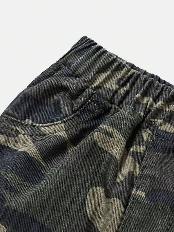 Pantalón de camuflaje bebé y niño pequeño