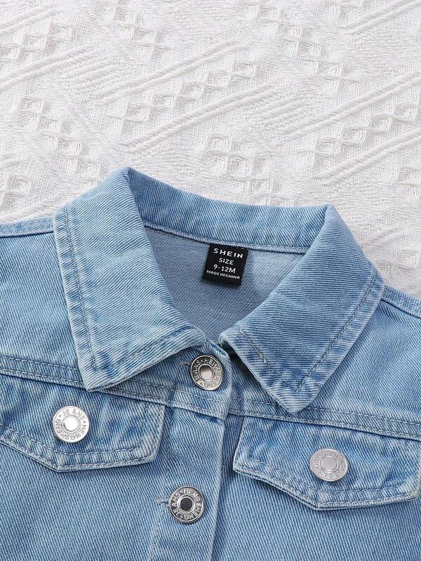 Conjunto de 2 piezas para bebé y niñas pequeñas, chaqueta y falda