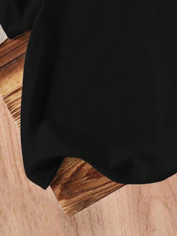 Blusa de lazos para bebé y niñas pequeñas
