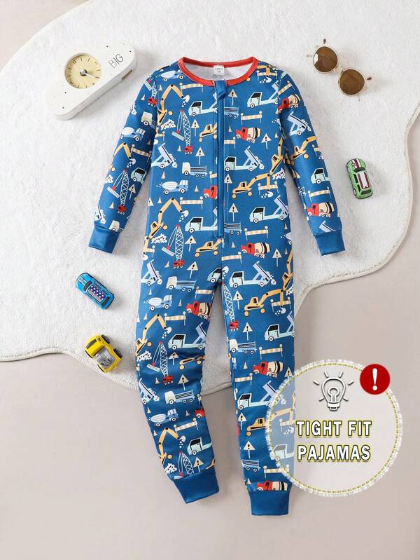 Mameluco de construcción para niño pequeño