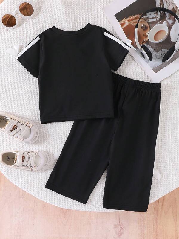 Conjunto de 2 piezas para bebé y niñas pequeñas, franela y mono
