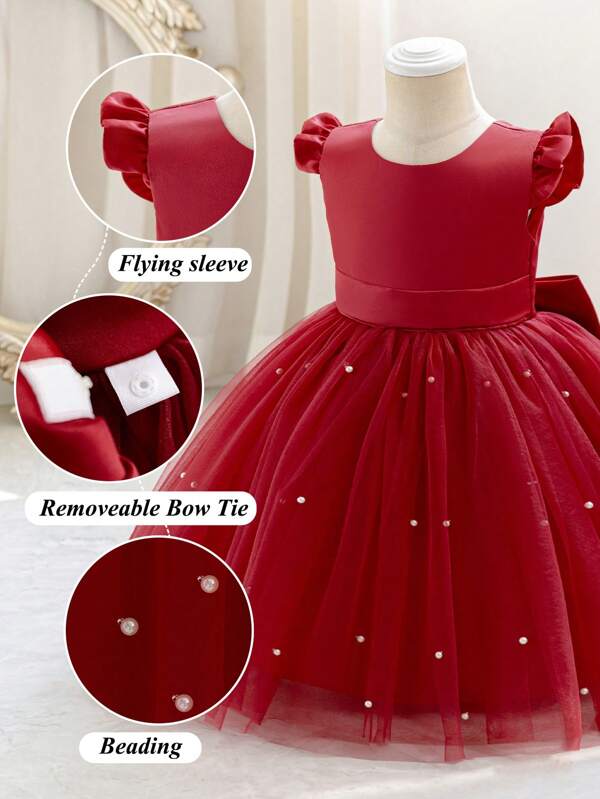 Vestido elegante bebé y niñas pequeñas