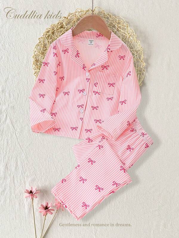 Conjunto de 2 piezas para niñas pequeñas, franela y mono