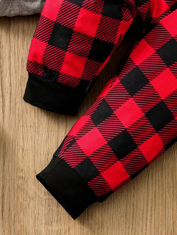 Pijama navideña para bebé, 2 piezas