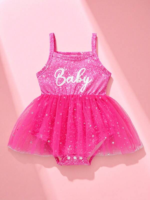 Body con falda tutú para bebé niña