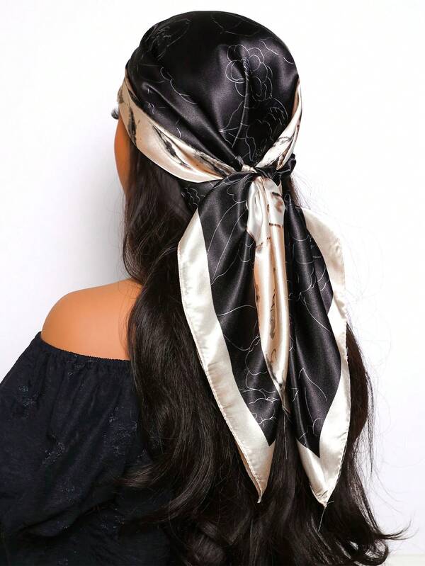 Pañuelo estampado Floral