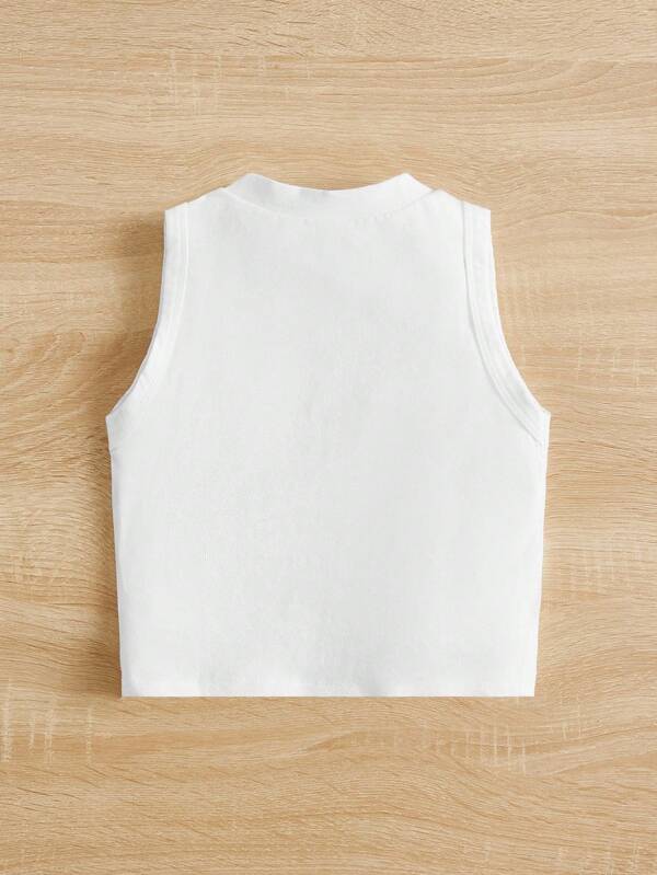 Blusa de corazón para niñas pequeñas