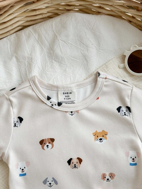 Conjunto de 2 piezas para bebé y niños pequeños, sweater y shorts
