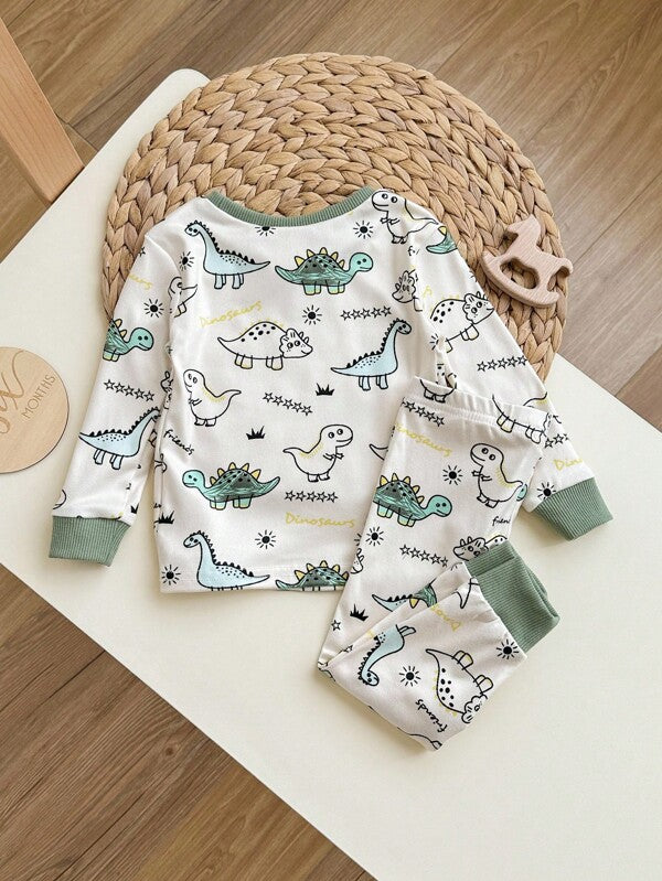 Conjunto de 2 piezas para bebé y niños pequeños, sweater y mono