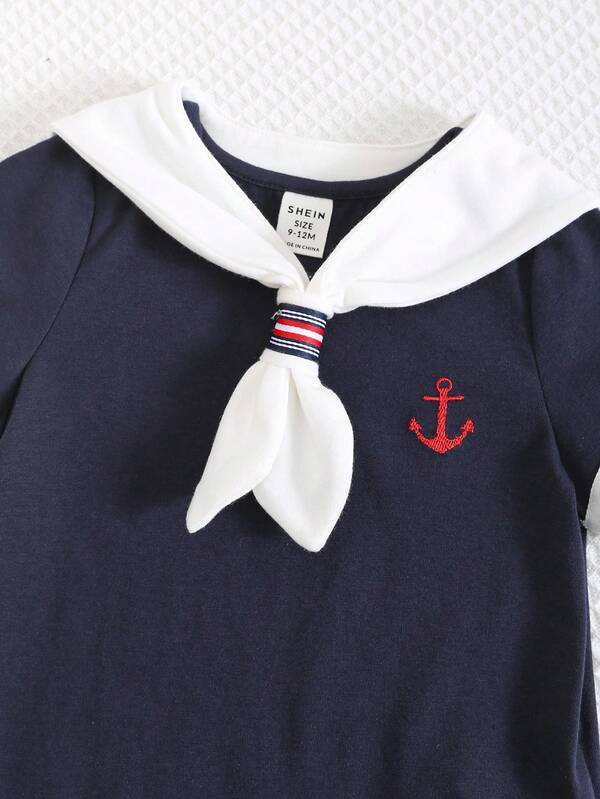 Body marinero para bebé niño