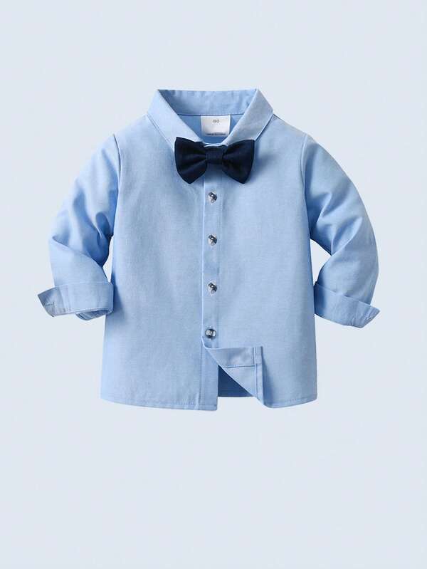 Set de 3 piezas para bebé y niño pequeño, camisa, chaleco y pantalón