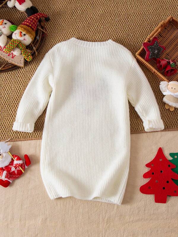 Vestido navideño para niña