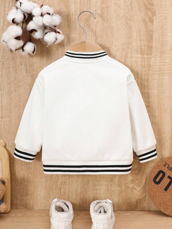 Chaqueta cuello beisbolista para bebé y niño pequeño