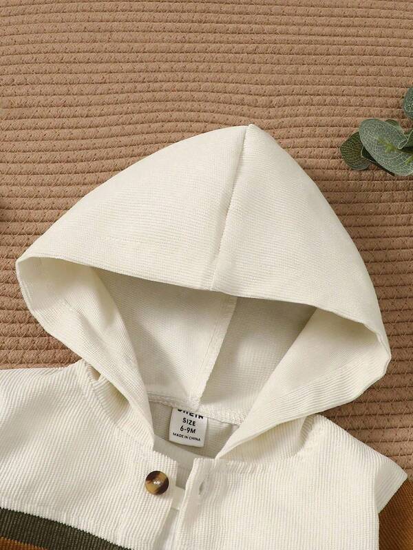 Conjunto de 2 piezas para bebé y niños pequeños, chaqueta y pantalón