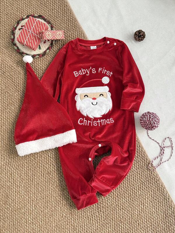Pijama navideña unisex, 2 piezas