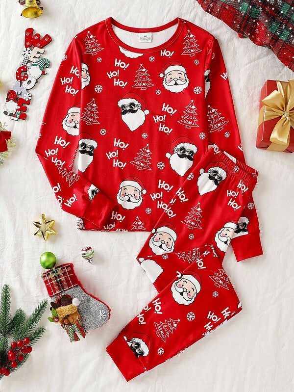 Pijama navideña para niño, 2 piezas