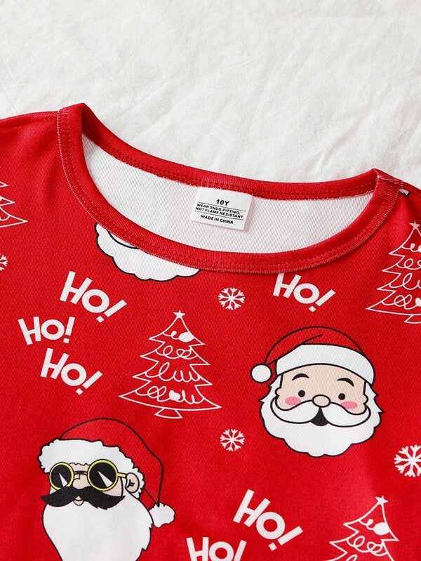 Pijama navideña para niño, 2 piezas