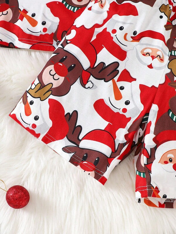 Pijama navideña para niño, 2 piezas