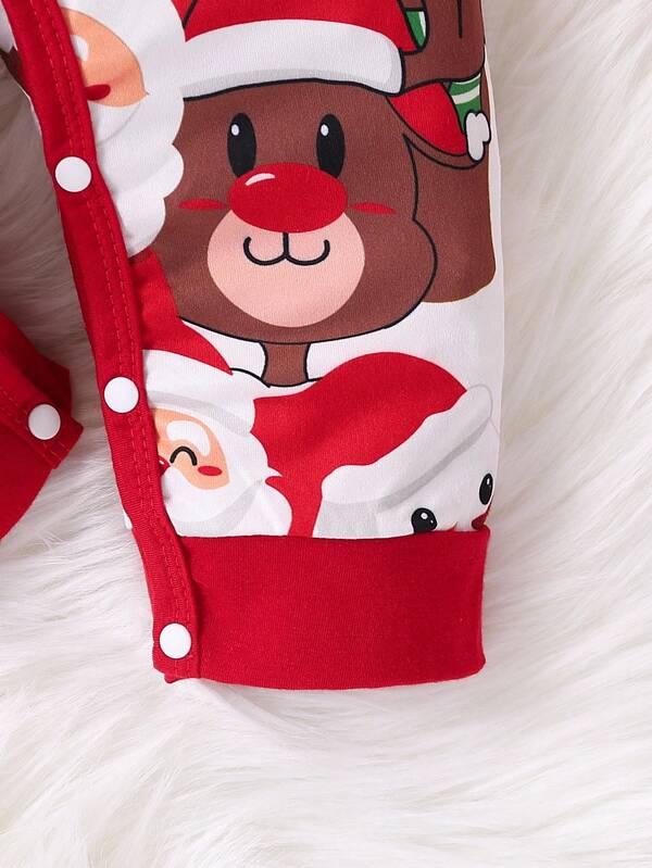 Mameluco pijama navideña unisex