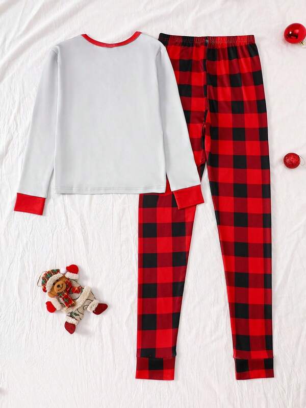 Pijama navideña para niño, 2 piezas