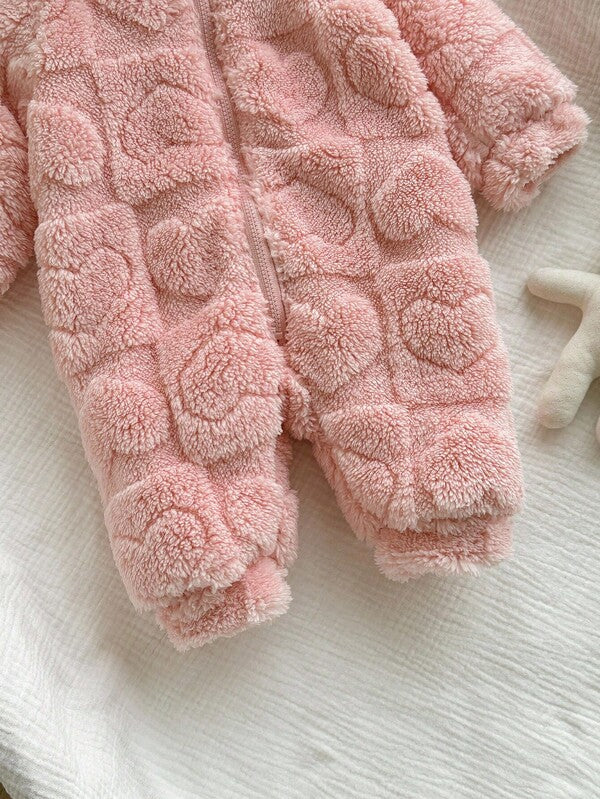 Mameluco esponjoso para bebé y niñas pequeñas