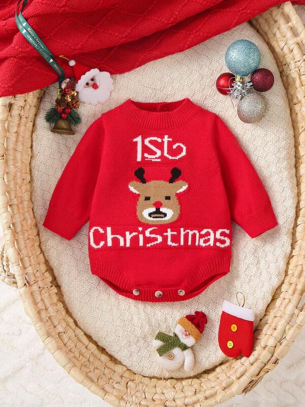 Mameluco navideño para bebé unisex