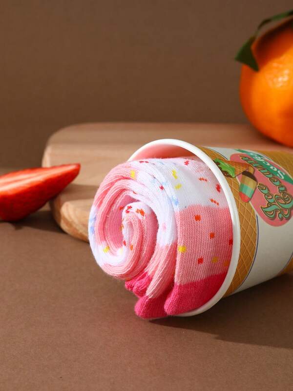 Calcetines Helado de Fresa