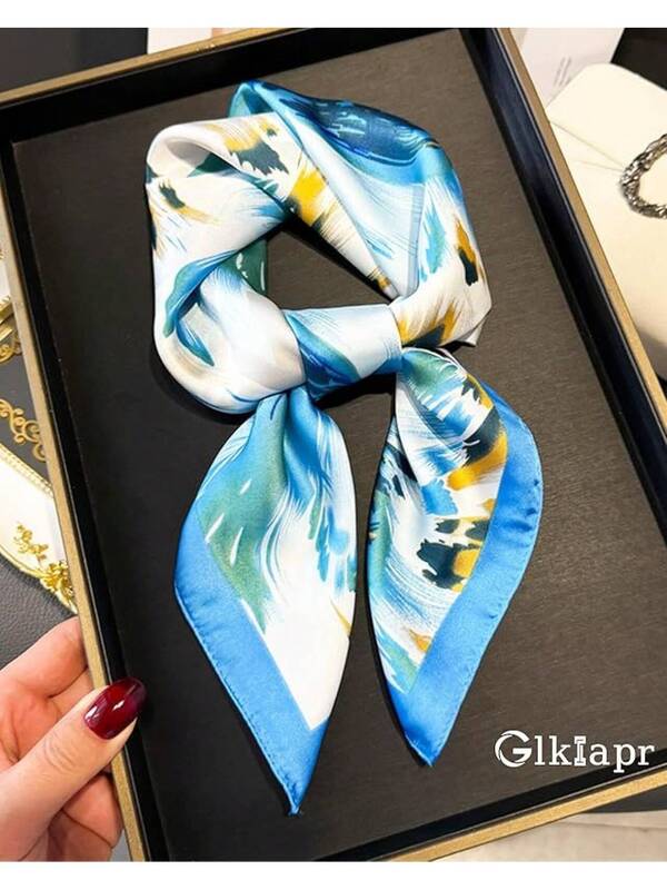 Pañuelo estampado floral