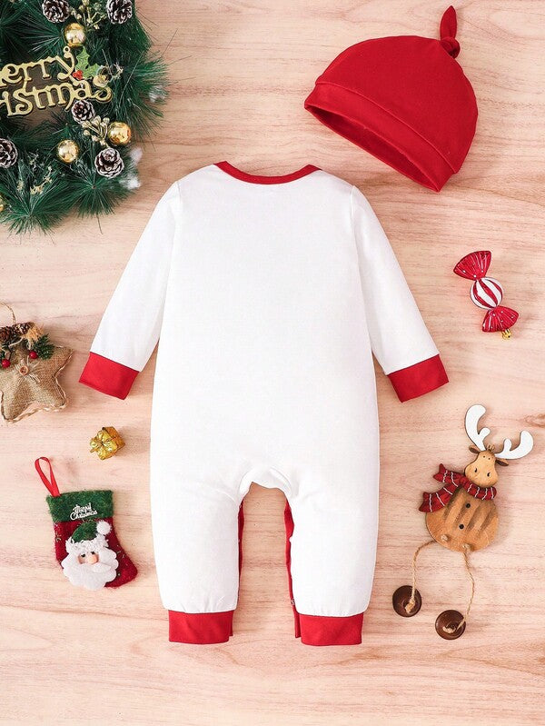 Mameluco pijama navideña unisex