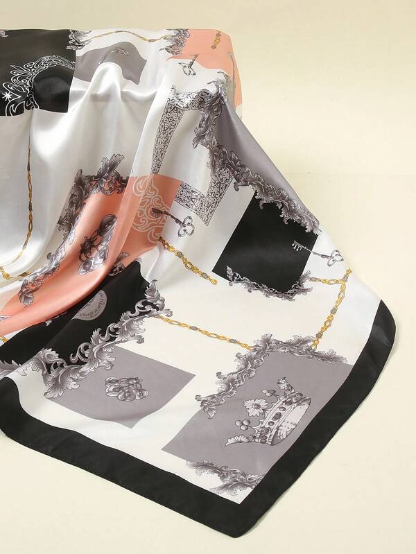 Pañuelo estampado elegante